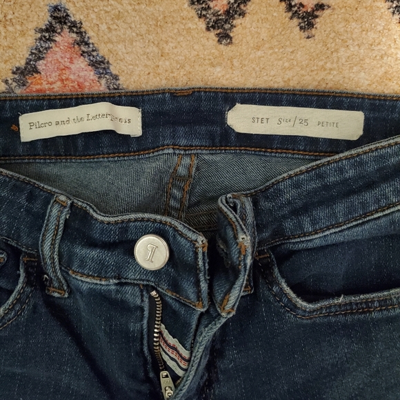 25p Pilcro Anthropologie brand straight leg jeans - Picture 3 of 3